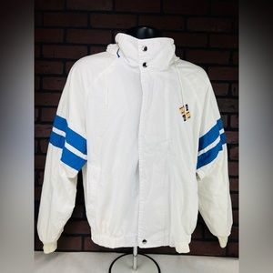 vintage BF Goodrich TA Racing wind breaker with hoodie men’s size Medium